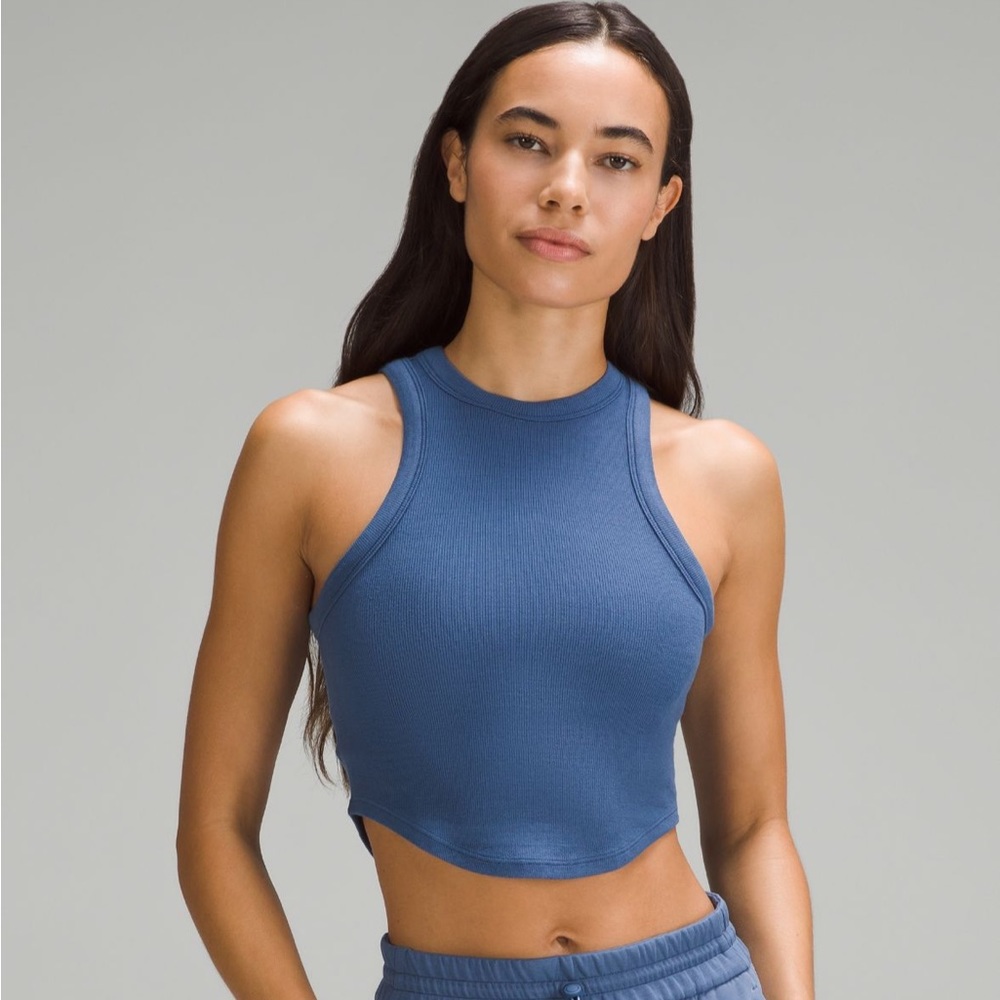 NWT Lululemon Hold Tight Cropped Tank Top